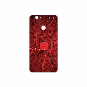 MAHOOT Red Printed Circuit Board Cover Sticker for Huawei Nova