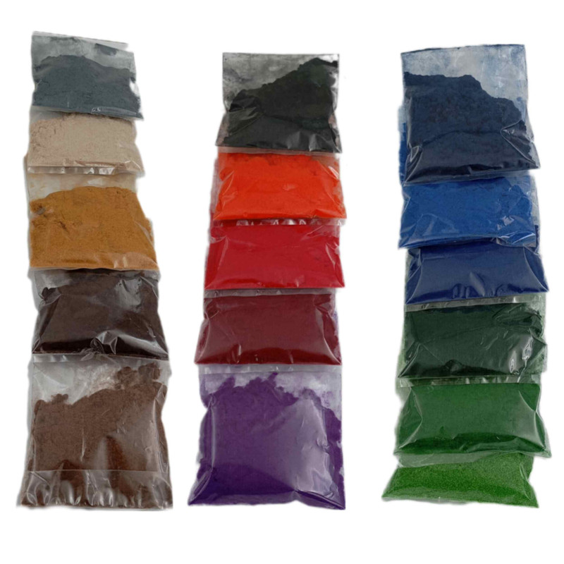 پودر مخمل مدل تم بسته 16عددی