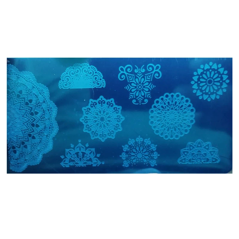 شابلون طراحی ناخن مدل 001