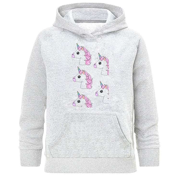 هودی زنانه طرح یونیکورن مدل H485