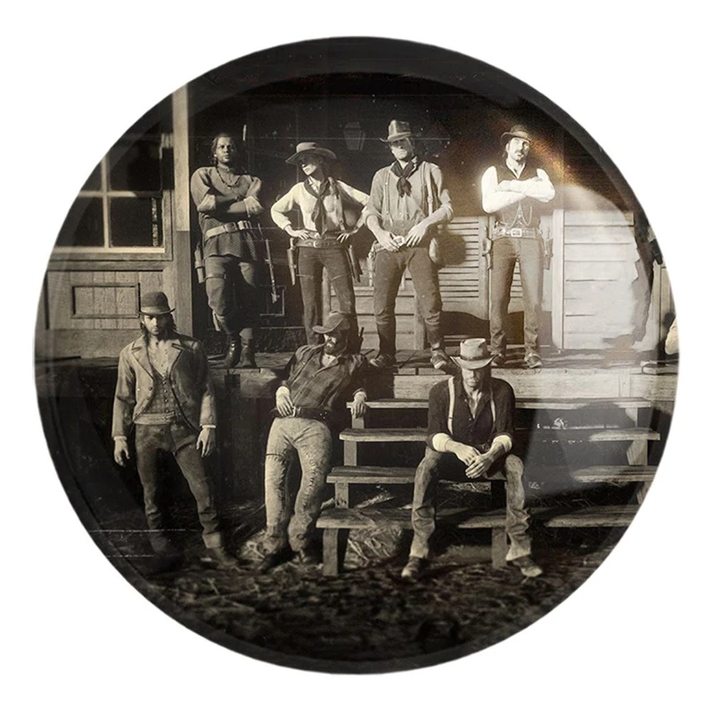 پیکسل خندالو طرح بازی رد دد Red Dead کد 30125 مدل بزرگ