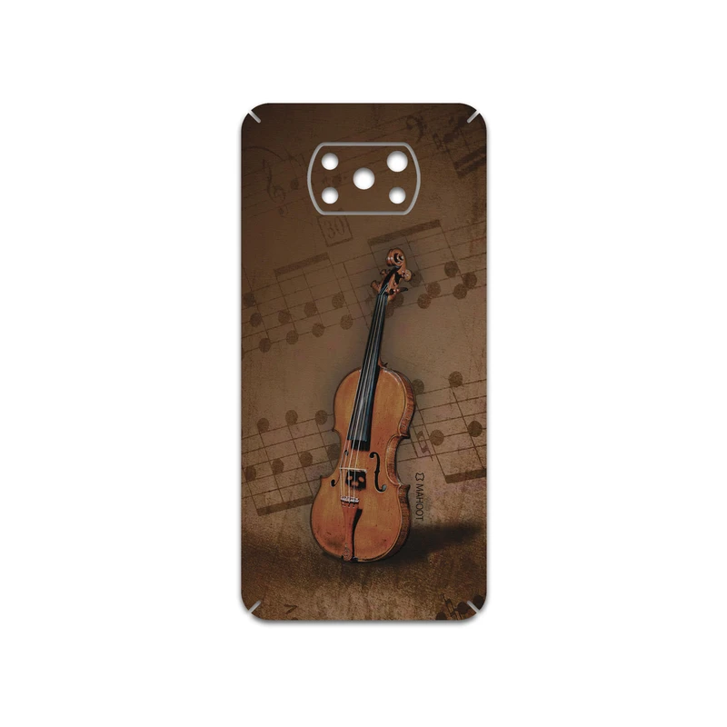 برچسب پوششی ماهوت مدل Violin-Instrument مناسب برای گوشی موبایل شیائومی Poco X3 NFC
