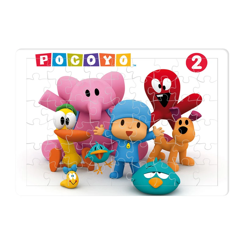 پازل 54 تکه هومرو مدل PL239 طرح انیمیشن پوکویو