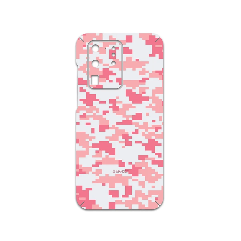 برچسب پوششی ماهوت مدل Army-Pink-pixel مناسب برای گوشی موبایل سامسونگ Galaxy S20 Ultra