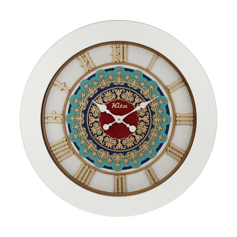 ساعت دیواری هُم آدیس مدل کیتا رویال کد CKS 651-W40
