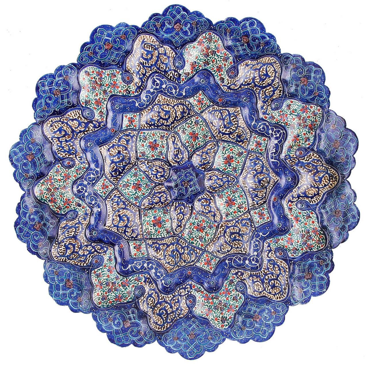 سینی مسی میناکاری گالری شباهنگ کد 297002