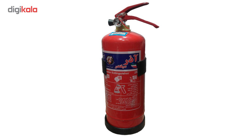 کپسول آتش نشانی پودری آذر 2 کیلوگرمی