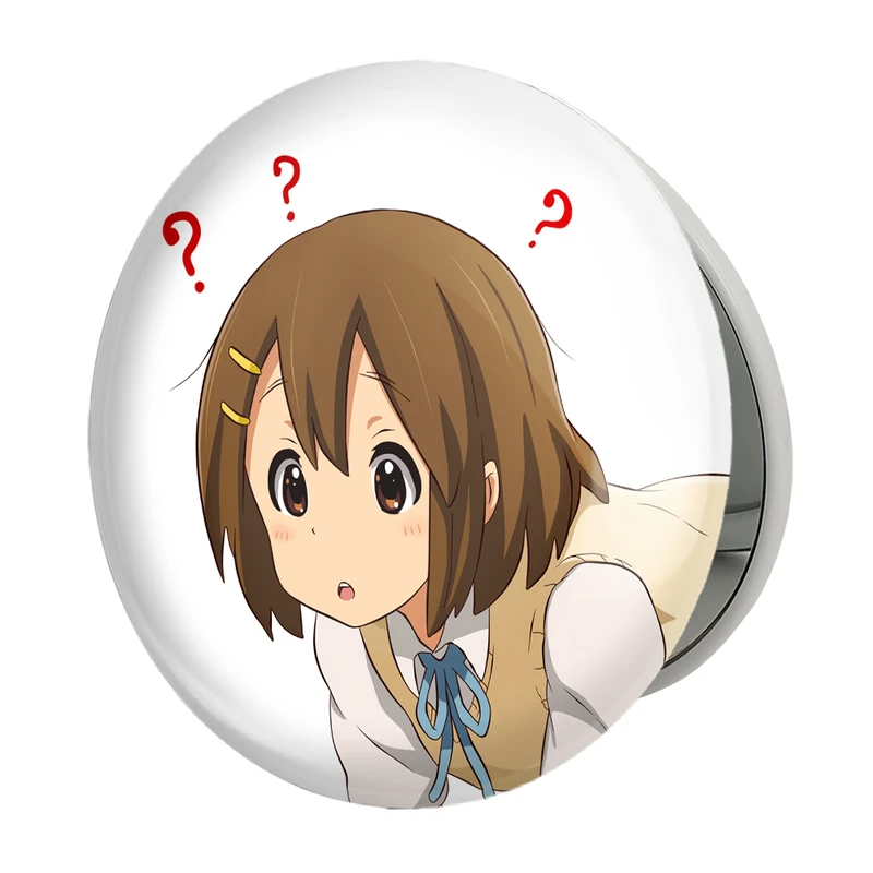 آینه جیبی خندالو طرح یویی انیمه كي اون مدل تاشو کد 34223