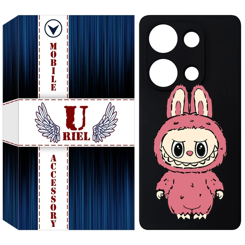 کاور یوریل قاب مدل KSH کد 149 طرح عروسک لبوبو مناسب برای گوشی موبایل شیائومی Redmi Note 14S / Note 13 Pro 4G / Poco M6 Pro 4G