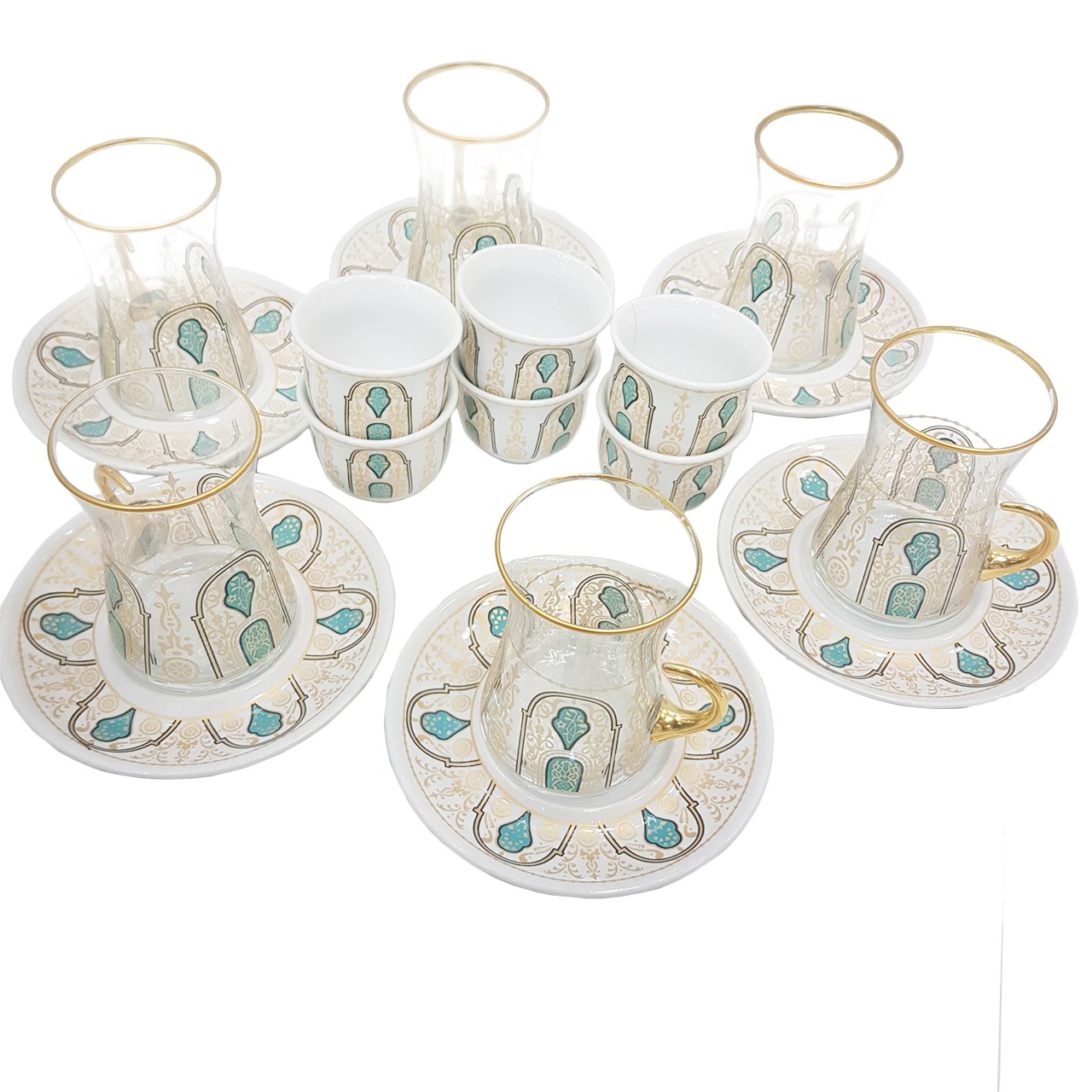 سرویس چای خوری 18 پارچه کد 310
