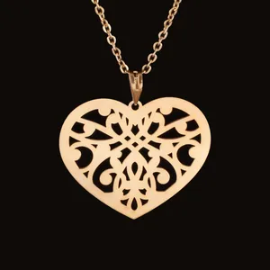 گردنبند نقره زنانه مدل h156