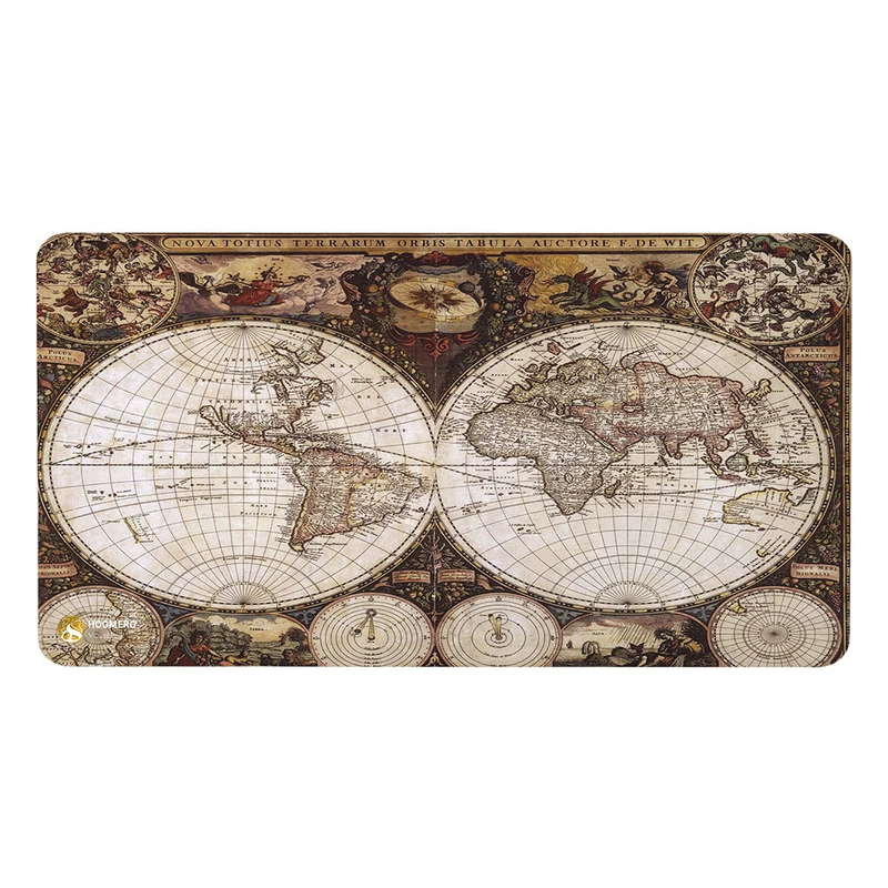 ماوس پد هومرو مدل MX161 طرح نقشه جهان