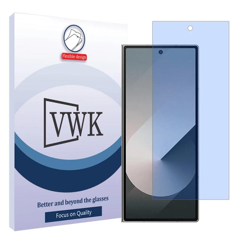 محافظ صفحه نمایش آنتی بلو وی دبلیو کی مدل Tough مناسب برای گوشی موبایل سامسونگ Galaxy Z Fold6 