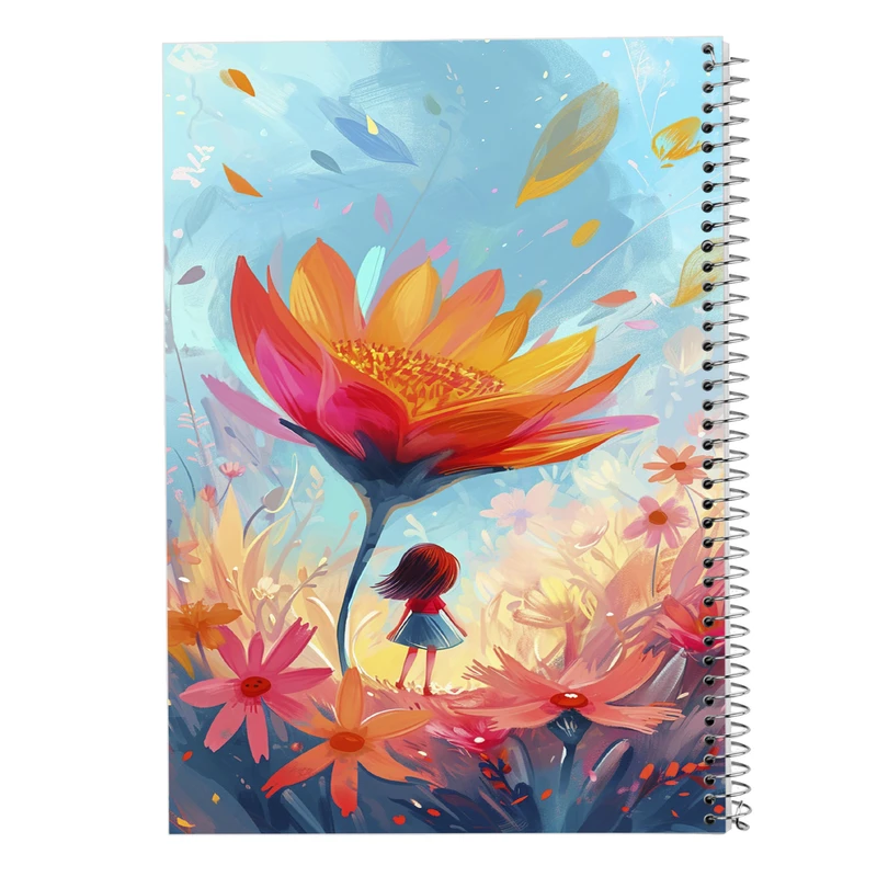 دفتر مشق 50 برگ مدوپد مدل دخترانه کد DF15763