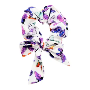 کش مو دخترانه دلنار گالری مدل اسکرانچی پروانه 3