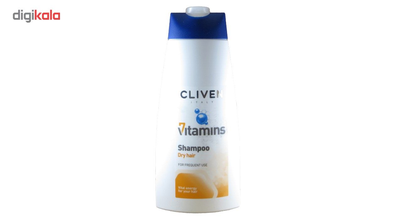 شامپو مدل 7 Vitamine حجم 500 میلی لیتر مناسب موهای خشک کلیون -  - 2