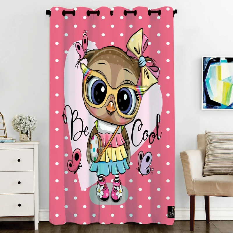 پرده رنس مدل C6-50614 سایز 270x140 سانتی‌متر