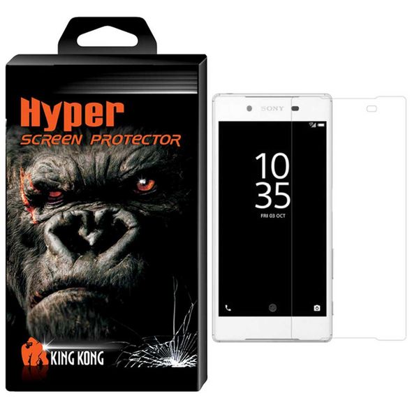 محافظ صفحه نمایش شیشه ای کینگ کونگ مدل Hyper Protector مناسب برای گوشی Sony Xperia Z5 محافظ صفحه نمایش شیشه ای کینگ کونگ مدل Hyper Protector مناسب برای گوشی Sony Xperia Z5