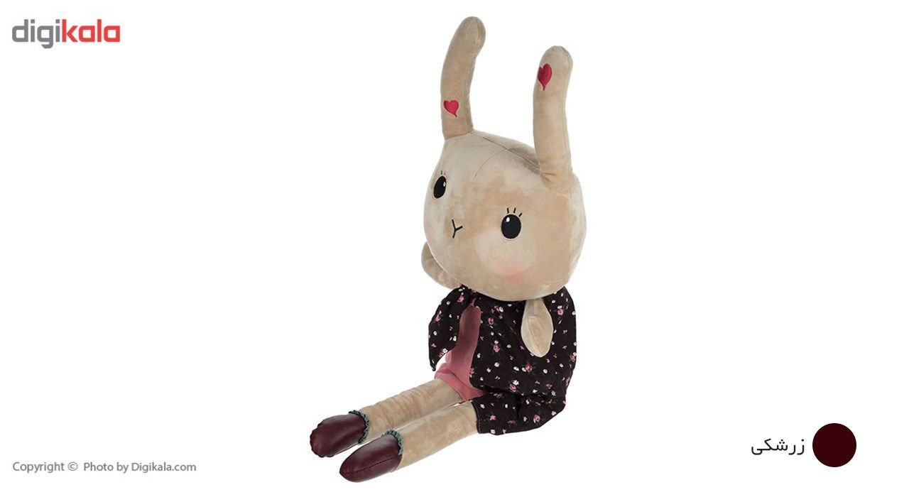 عروسک تینی وینی مدلFloral Dress Rabbit ارتفاع 73 سانتی متر