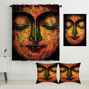 Rence S2-41130 Curtain with Tableau and Cushion