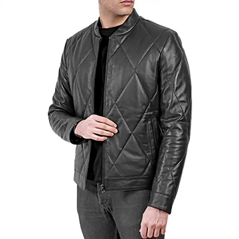 کت چرم مردانه چرم آفتاب مدل KR 400