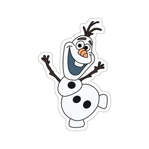 برچسب مدل ژله ای طرح آدم برفی فروزن