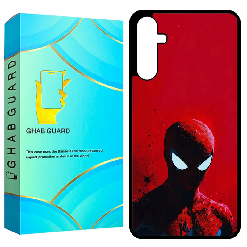 کاور قاب گارد طرح اسپایدر من مدل GCHPA24 مناسب برای گوشی موبایل سامسونگ Galaxy A24 4G