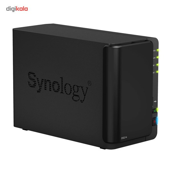 ذخیره ساز تحت شبکه 2Bay سینولوژی مدل دیسک استیشن DS214