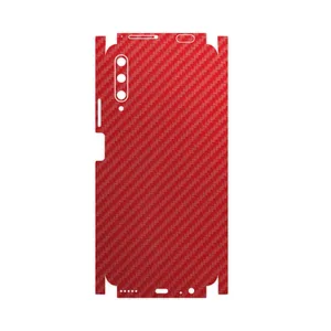 MAHOOT Red-Fiber-FullSkin Cover Sticker for Huawei Y9S
