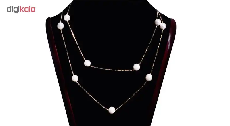 گردنبند طلا 18 عیار زنانه مرجان مدل 0791