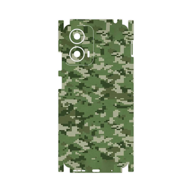 برچسب پوششی ماهوت مدل Army_Green_Pixel-FullSkin مناسب برای گوشی موبایل موتورولا Moto G24