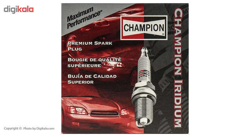 شمع خودرو ایریدیوم سوزنی چمپیون مدل9047 بسته 4 عددی مناسب برای خانواده کیا و هیوندای