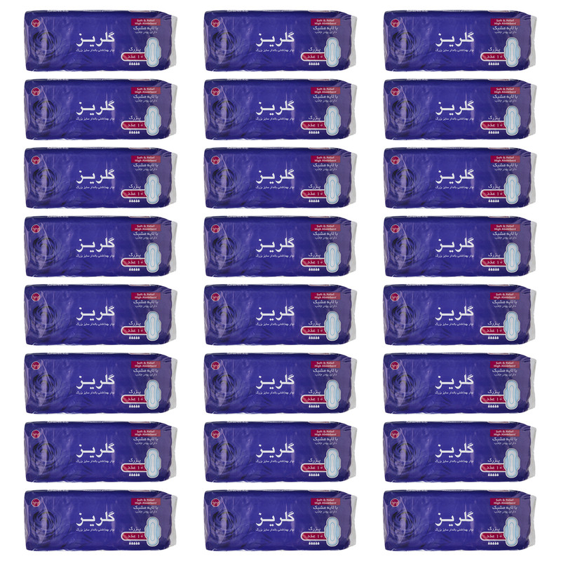 نوار بهداشتی گلریز کد 005 مجموعه 24 عددی