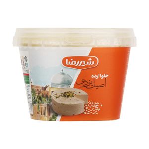 حلوا ارده پسته ای شیررضا - 448 گرم