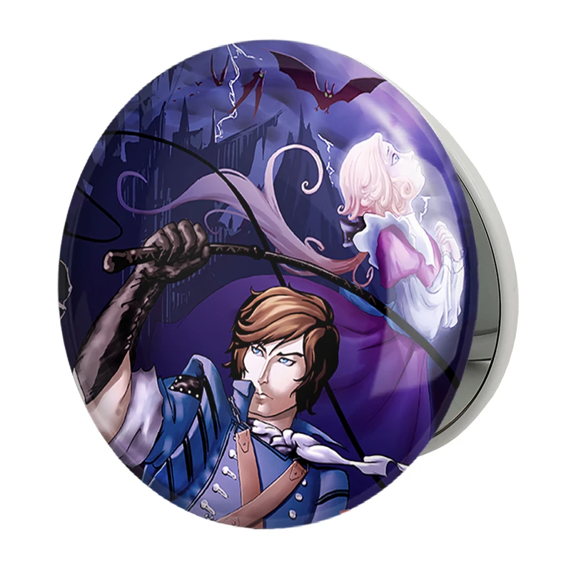 آینه جیبی خندالو طرح بازی کسلوانیا (Castlevania) مدل تاشو کد 35430
