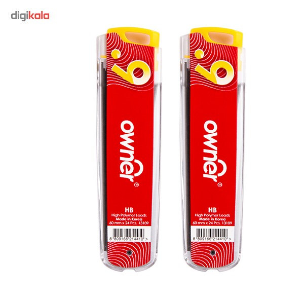 نوک مداد نوکی 0.9 میلی‌متری اونر مدل High Polymer طرح 6 - بسته 2 عددی
