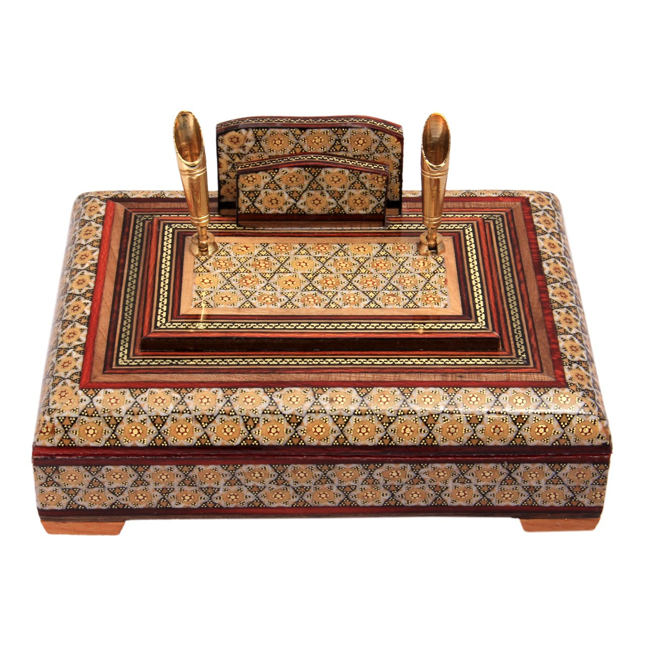 قلمدان خاتم کاری چیتساز کد dkh5 مدل جعبه دار