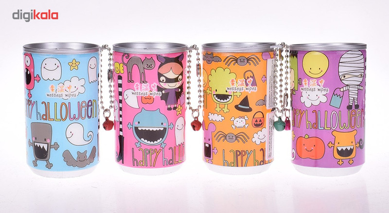 دستمال مرطوب ترانه مدل halloween 2 بسته 30 عددی