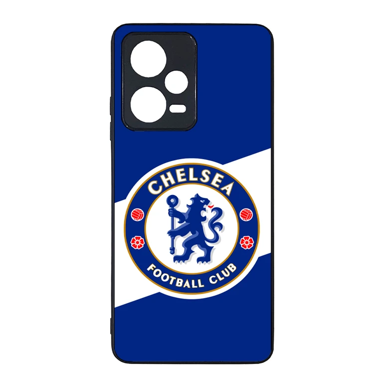 کاور طرح تیم فوتبال چلسی مناسب برای گوشی موبایل شیائومی redmi note 12 pro 5g