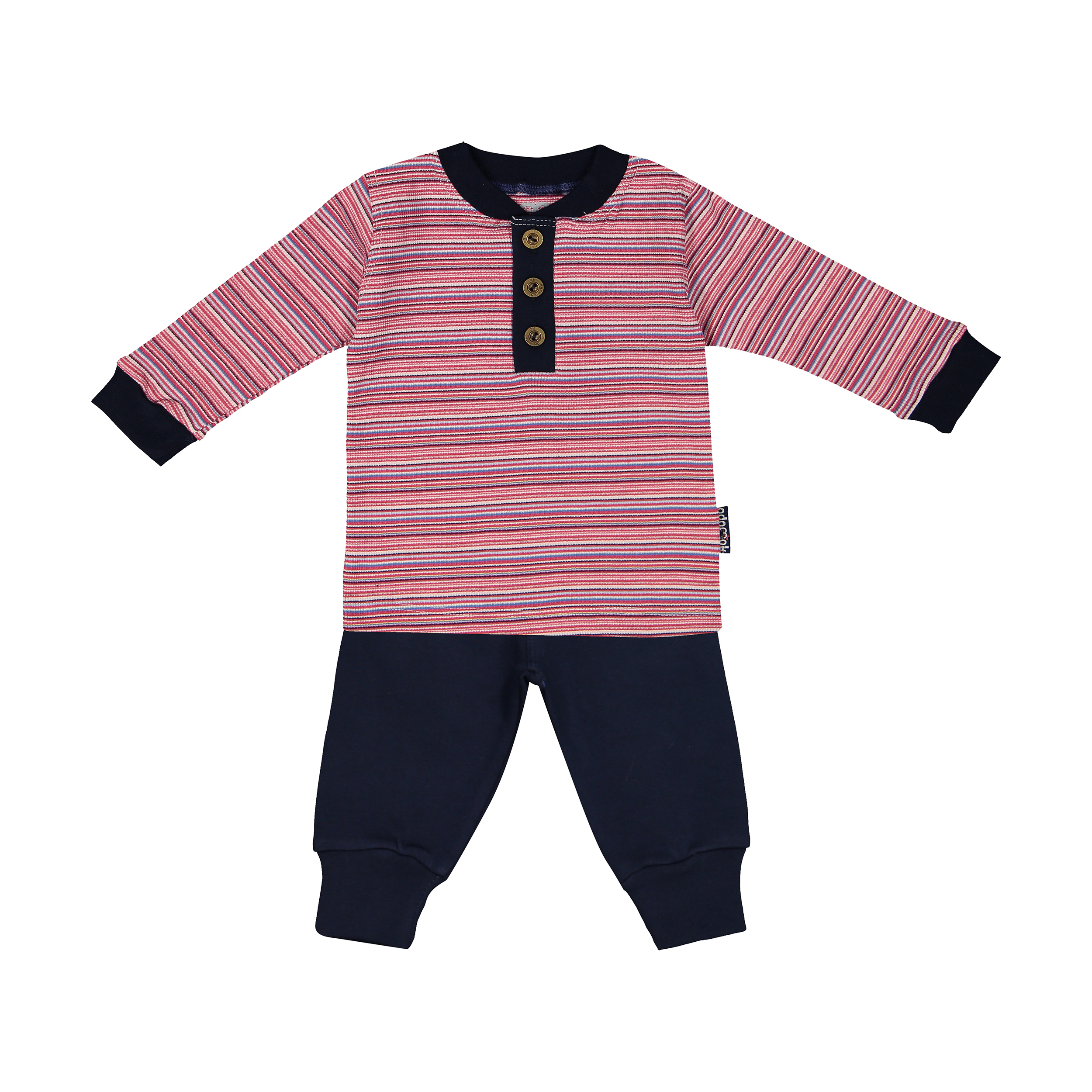 ست بلوز و شلوار نوزادی دخترانه آدمک مدل 2171128-86