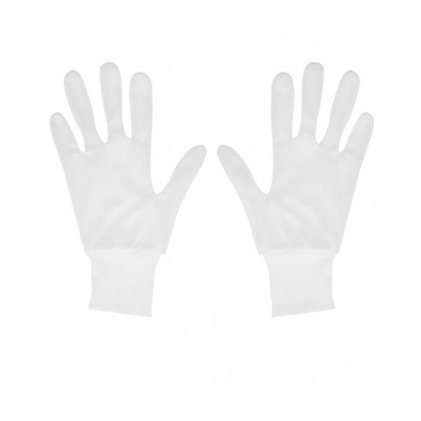 تجریه خرید دستکش نخی ضد حساسیت مدل مچ کش دار بسته 10 جفتی