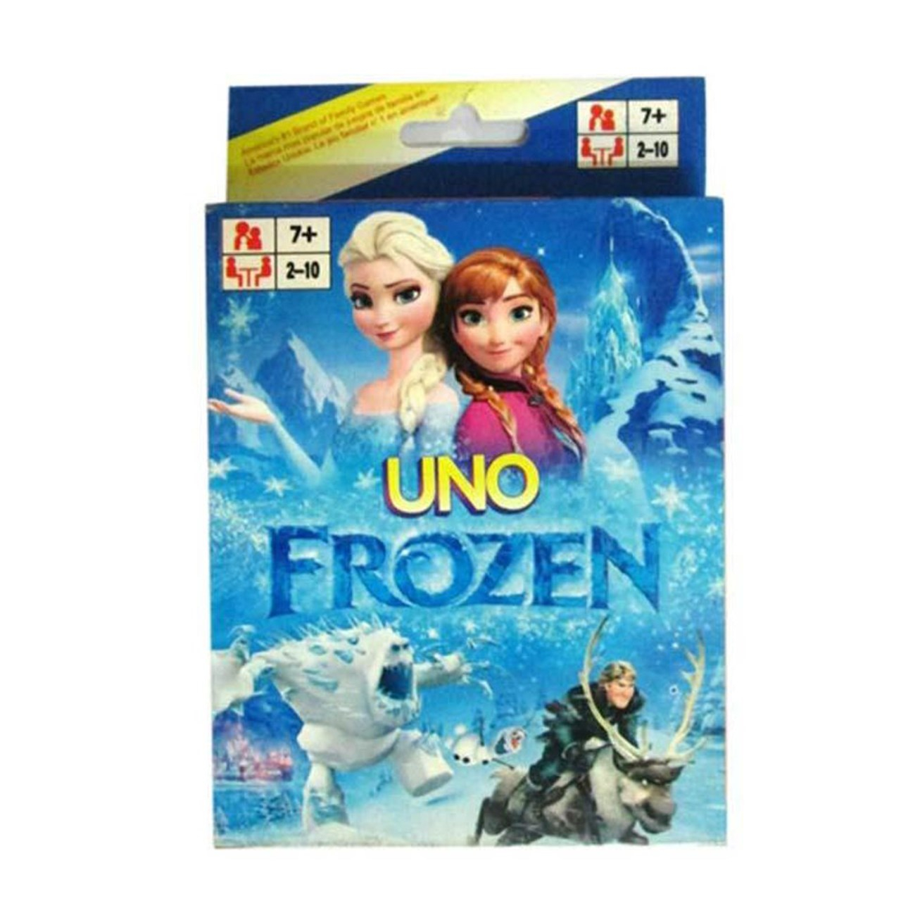 بازی فکری  UNO frozen مدل 108 کارتی