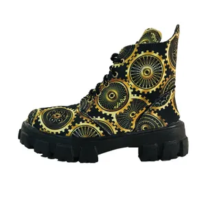 نیم بوت زنانه مدل چرخدنده