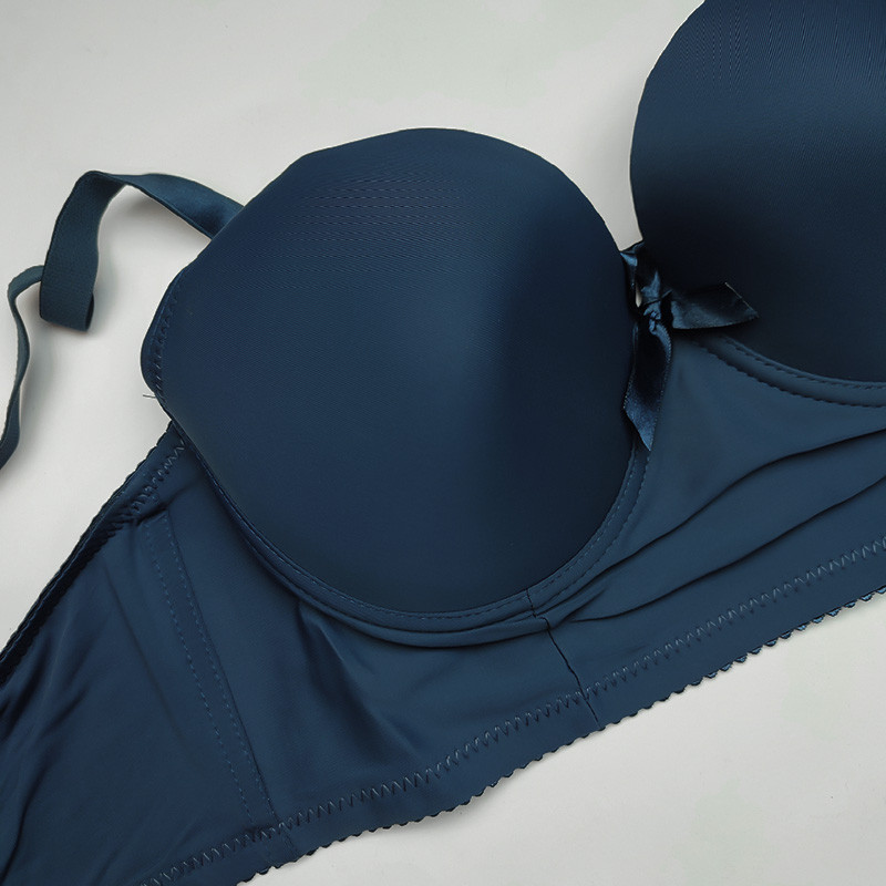 سوتین زنانه مدل اسفنجی دکلته کاپ B کد 55536