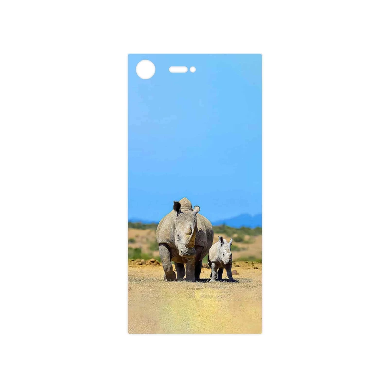 برچسب پوششی ماهوت مدل Rhino مناسب برای گوشی موبایل سونی Xperia XZ Premium