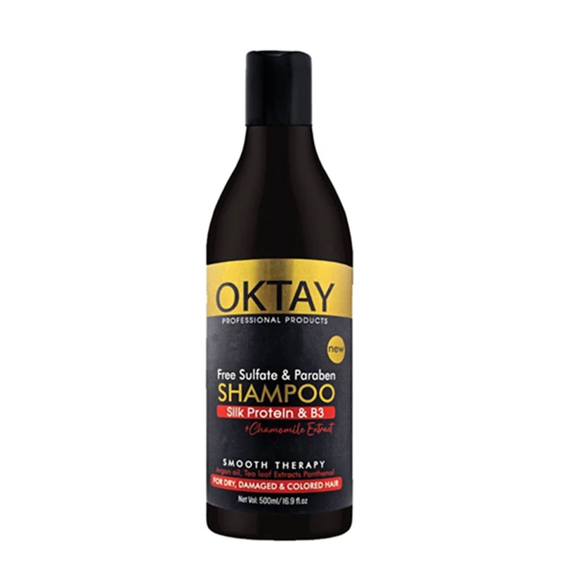 شامپو مو اکتای مدل کراتین مناسب برای موهای آسیب دیده حجم 500 میلی لیتر