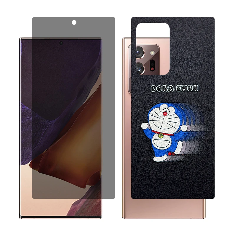 محافظ صفحه نمایش حریم شخصی گلس مدل Together مناسب برای گوشی موبایل سامسونگ Galaxy Note20 Ultra 5G به همراه برچسب پوششی