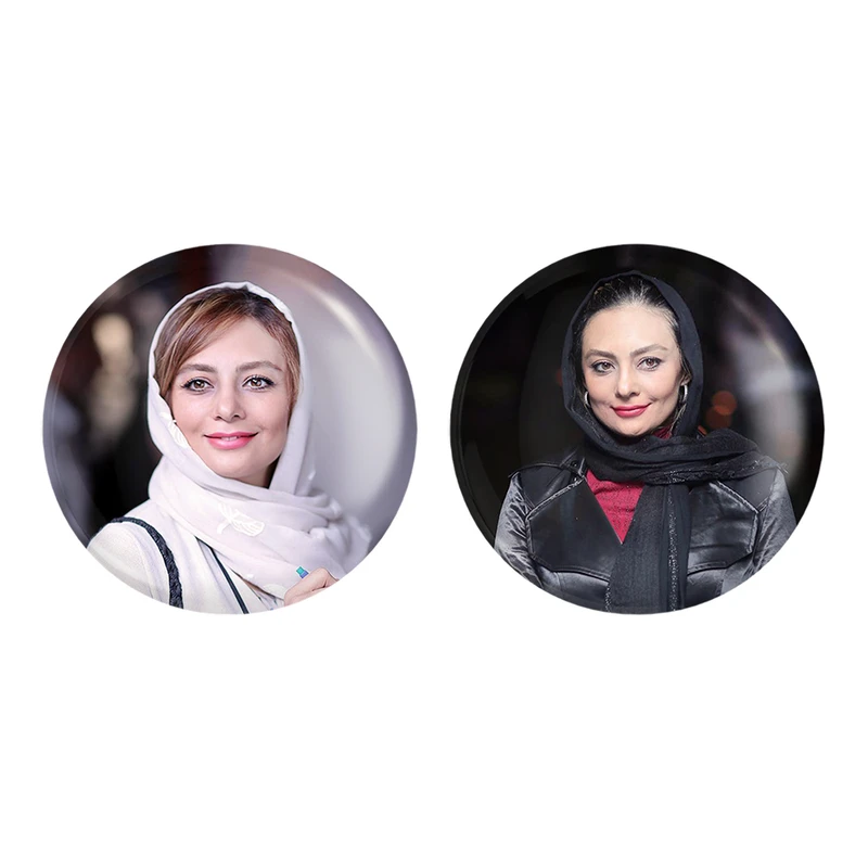 مگنت خندالو مدل یکتا ناصر کد 62806279 مجموعه 2 عددی