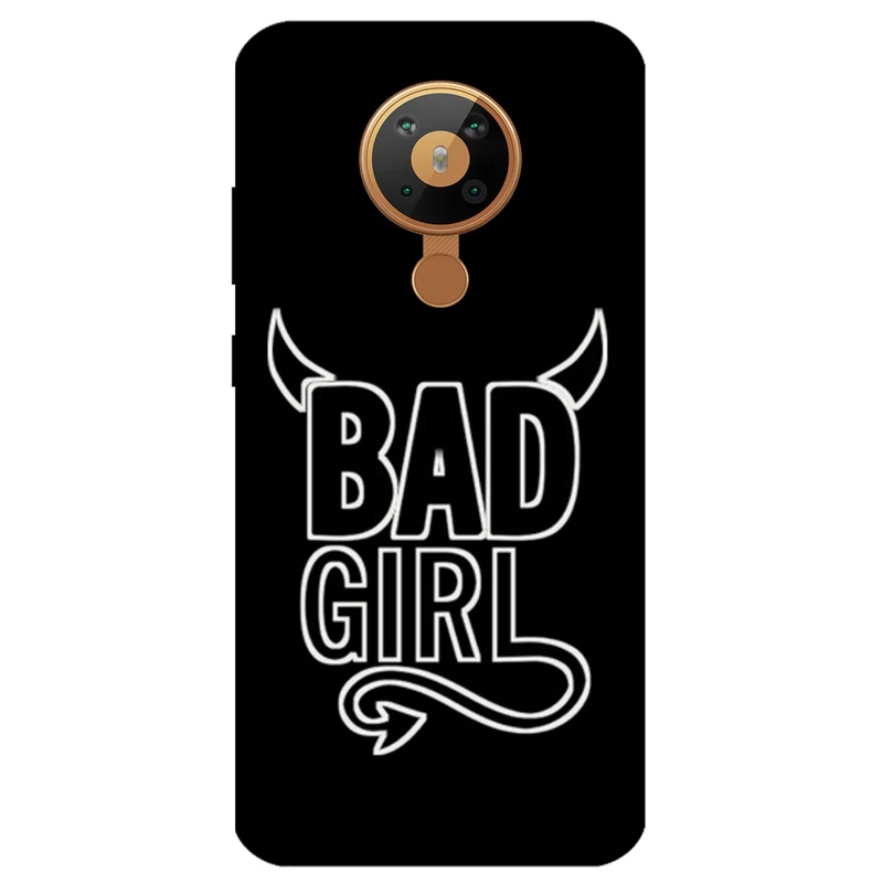 کاور مگافون طرح دختر بد مدل 8105 مناسب برای گوشی موبایل نوکیا 5.3