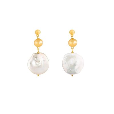 گوشواره طلا 18 عیار زنانه کیا گالری مدل AE246